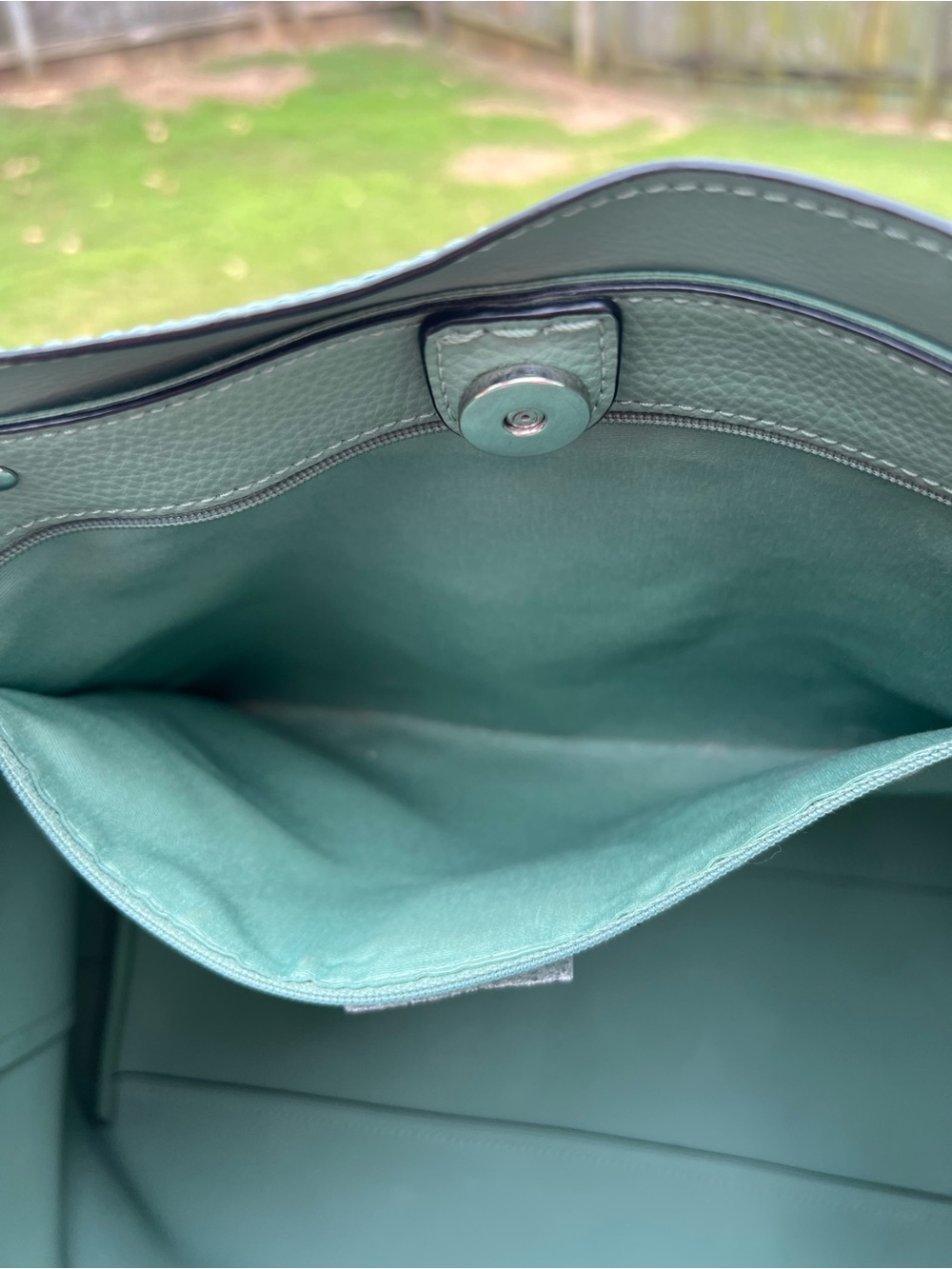 COACH Central Tote 39 Smooth Leather Peacock 🦚 - Picture 11 of 16